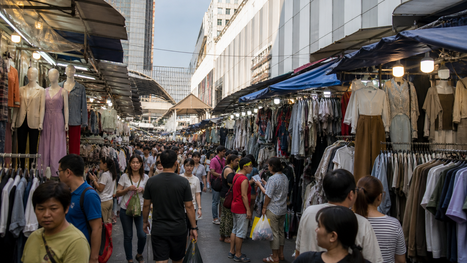 Platinum Fashion Mall and Pratunam Open Market