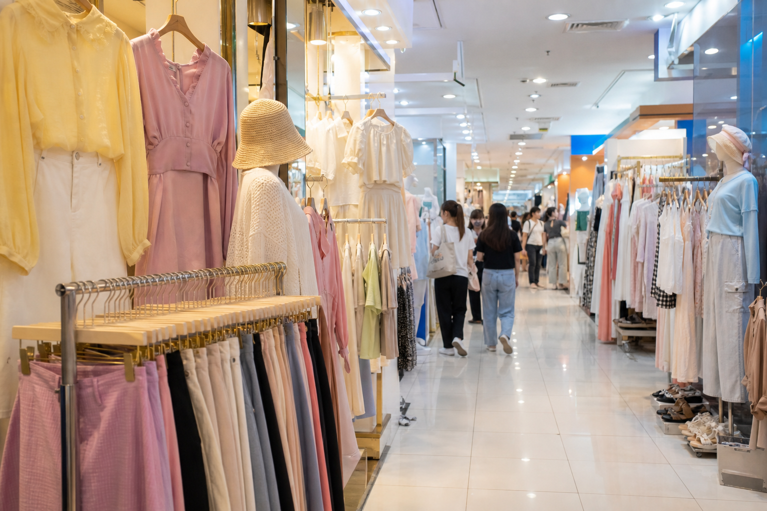 Platinum Fashion Mall for Air-Conditioned Shopping