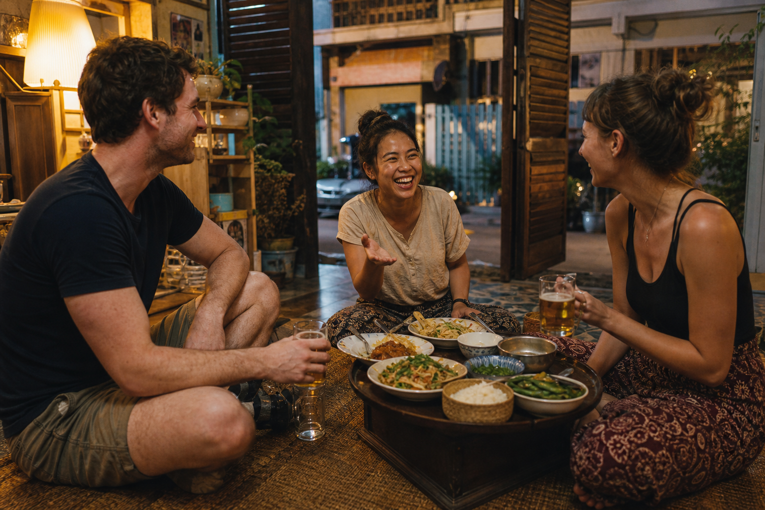Pom Offers a Home in Bangkok