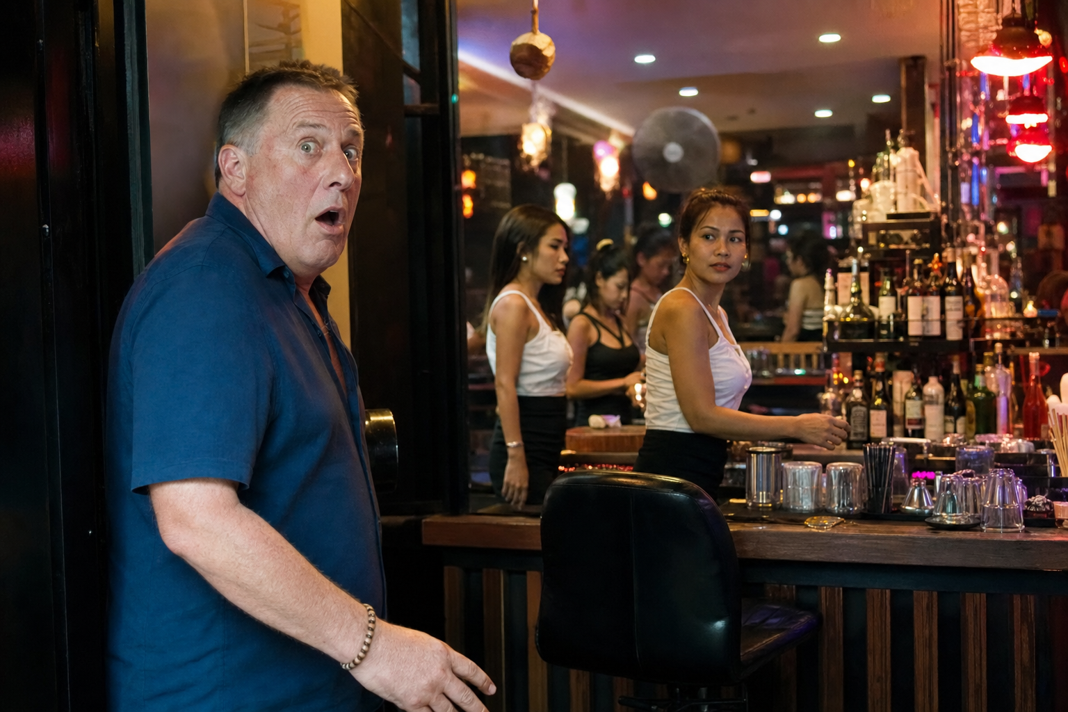 Pun Appears In The Bar