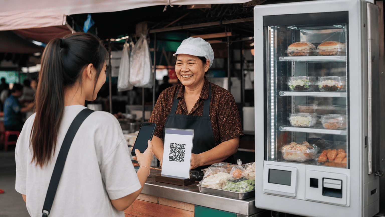 QR Payments and Self Service