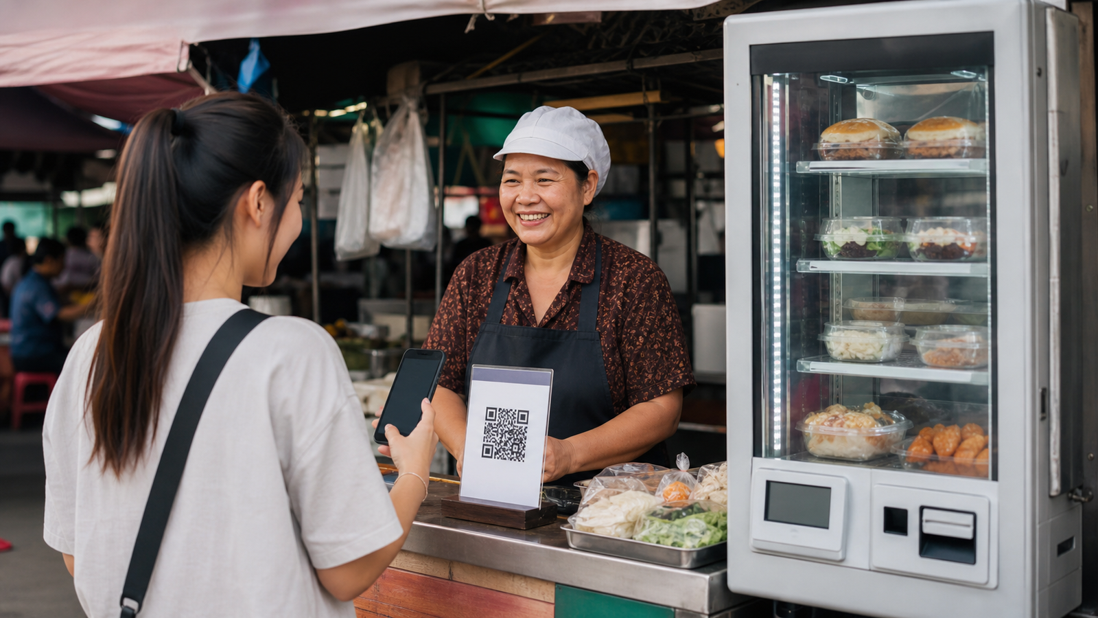 QR Payments and Self Service