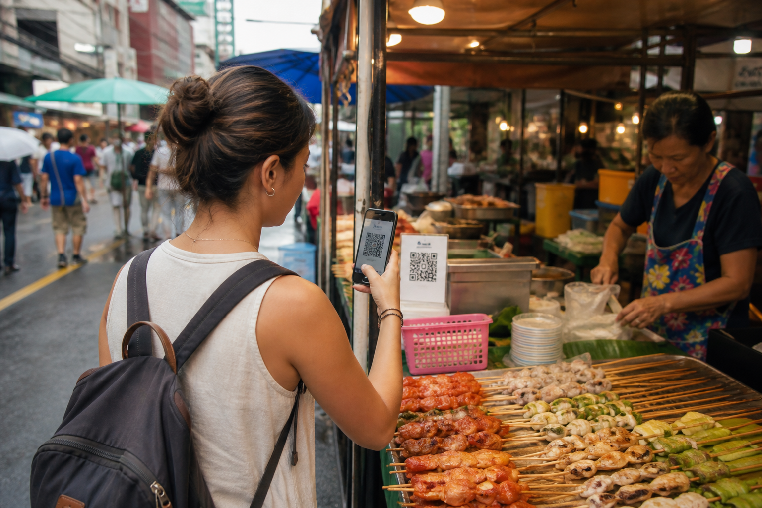 QR Payments and Thai Baht Cash Limits in Thailand