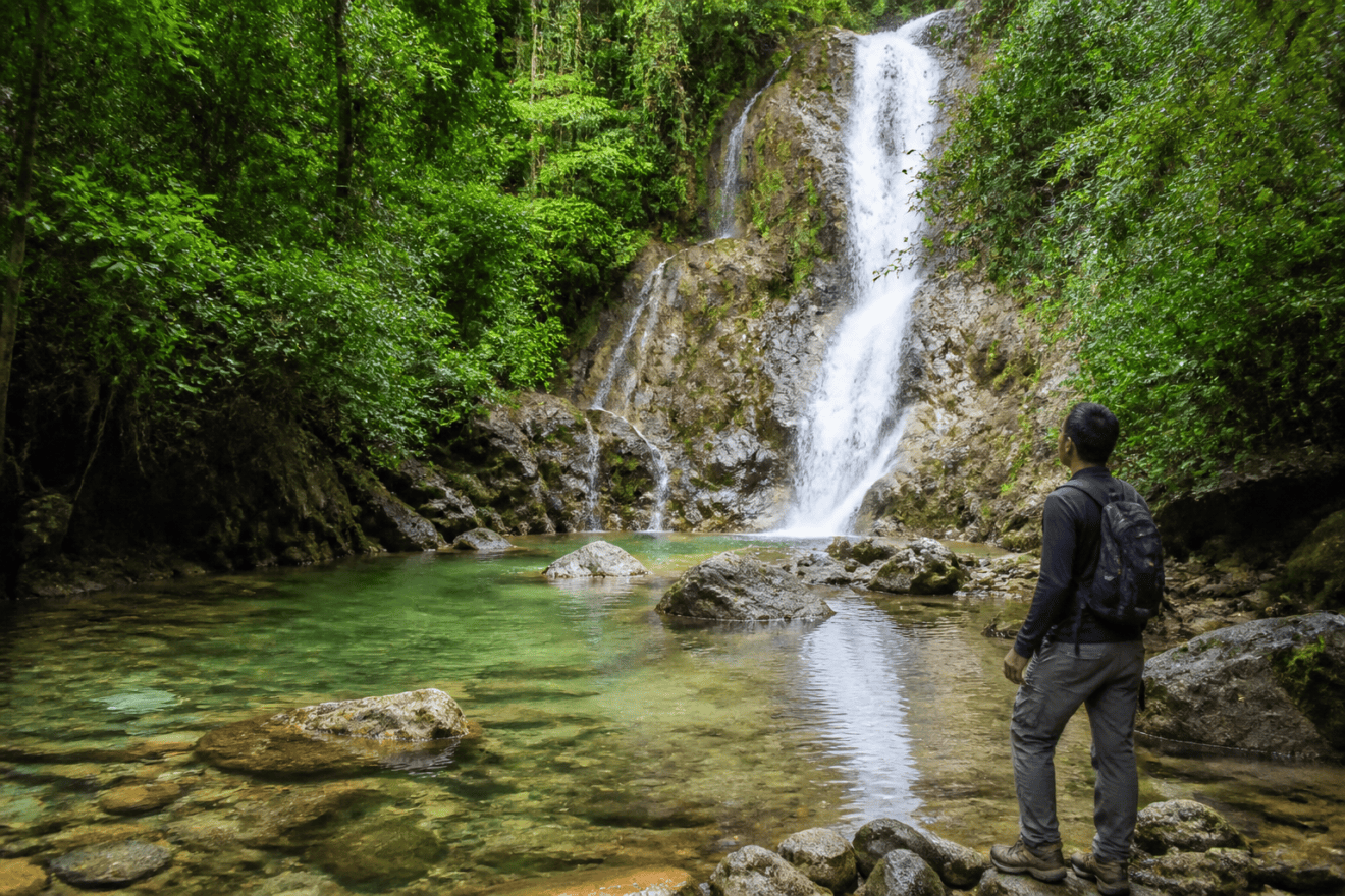 Reaching Ton Kloi Waterfall