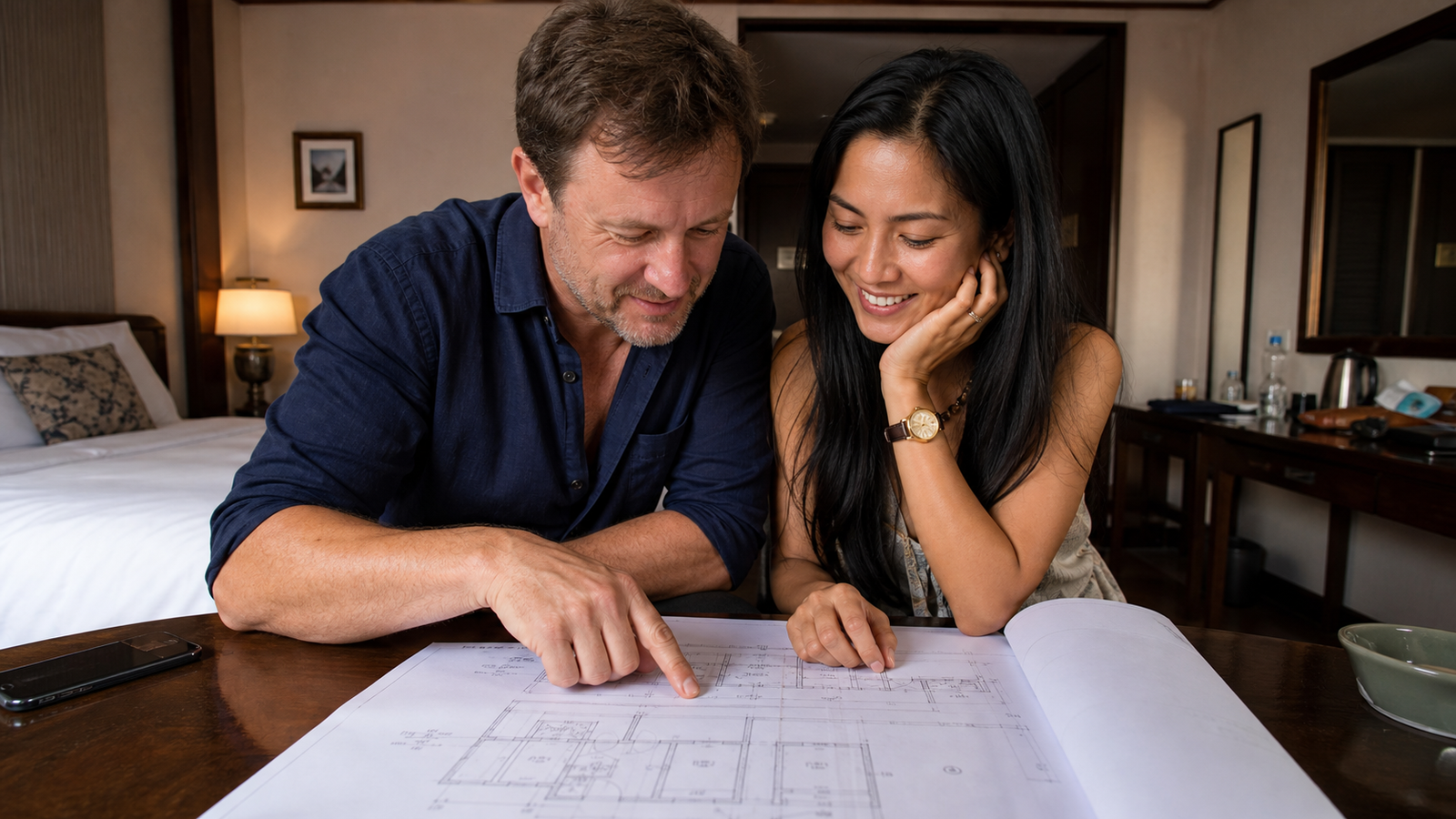 Returning to Roi Et and Planning the House