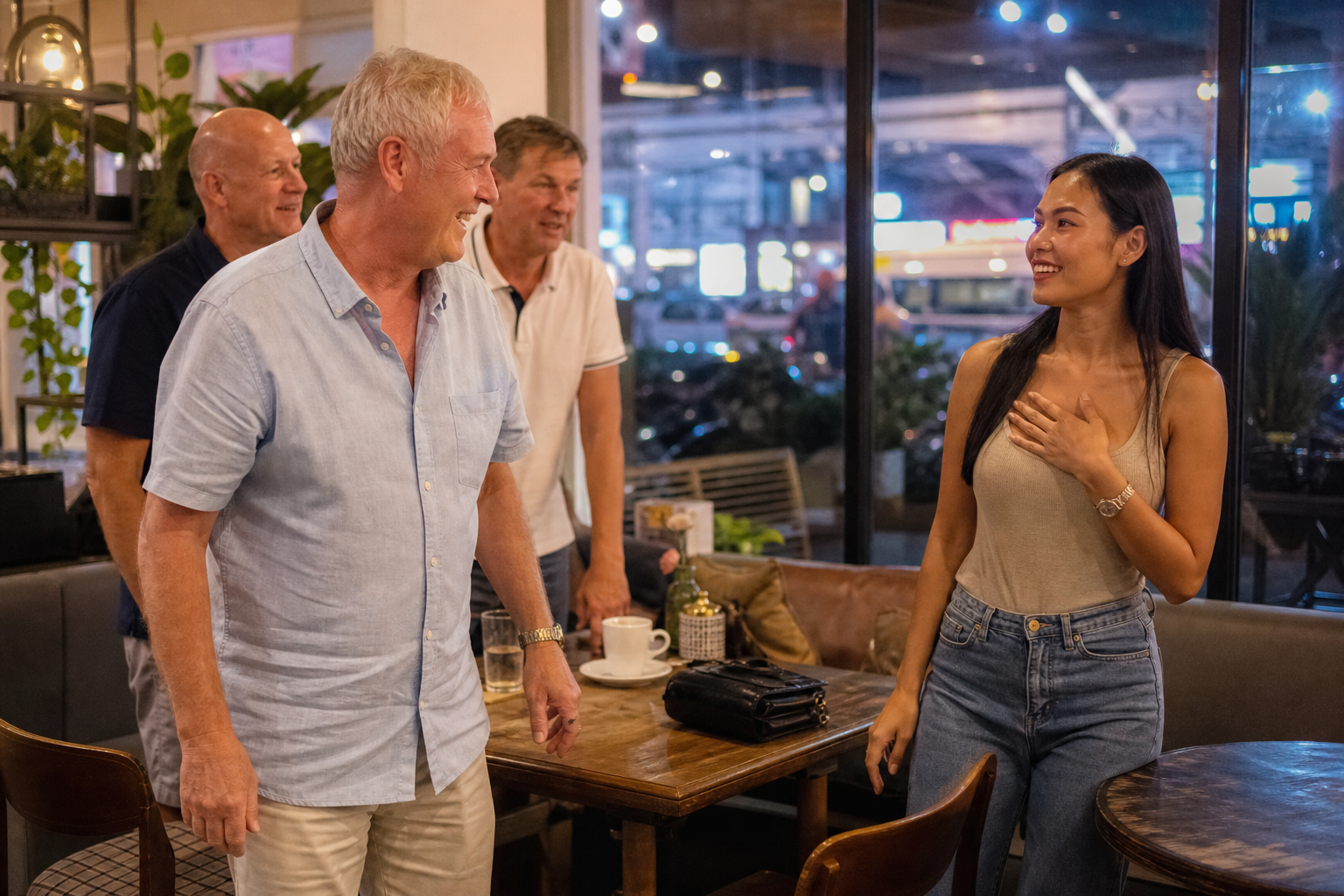 Reuniting with the Beautiful Girl in Pattaya