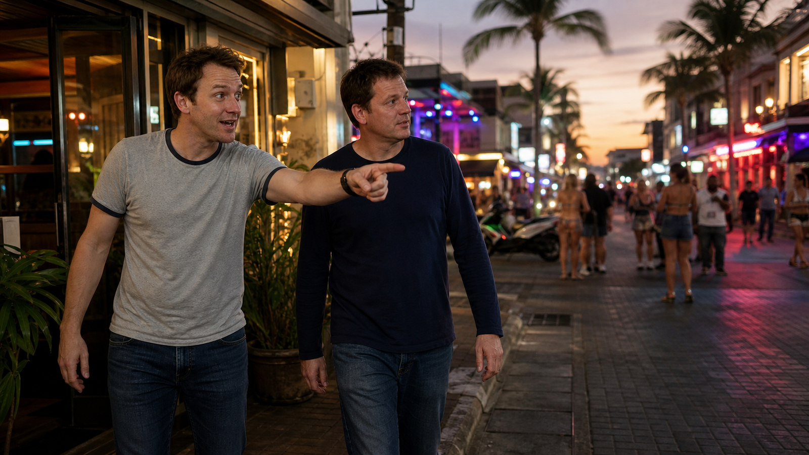 Rushing Into Pattaya Nightlife
