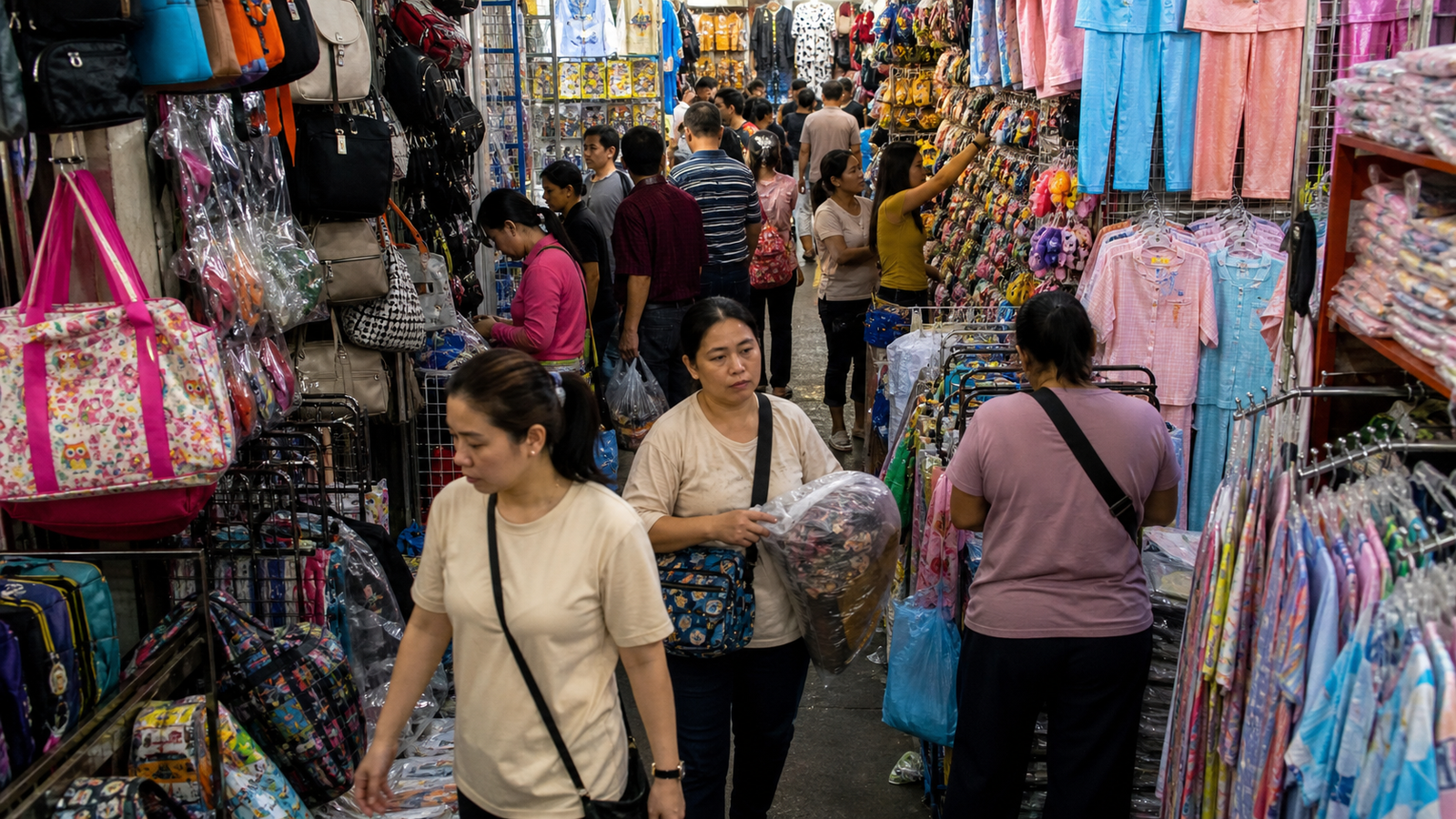 Sampeng Market Bangkok Shopping
