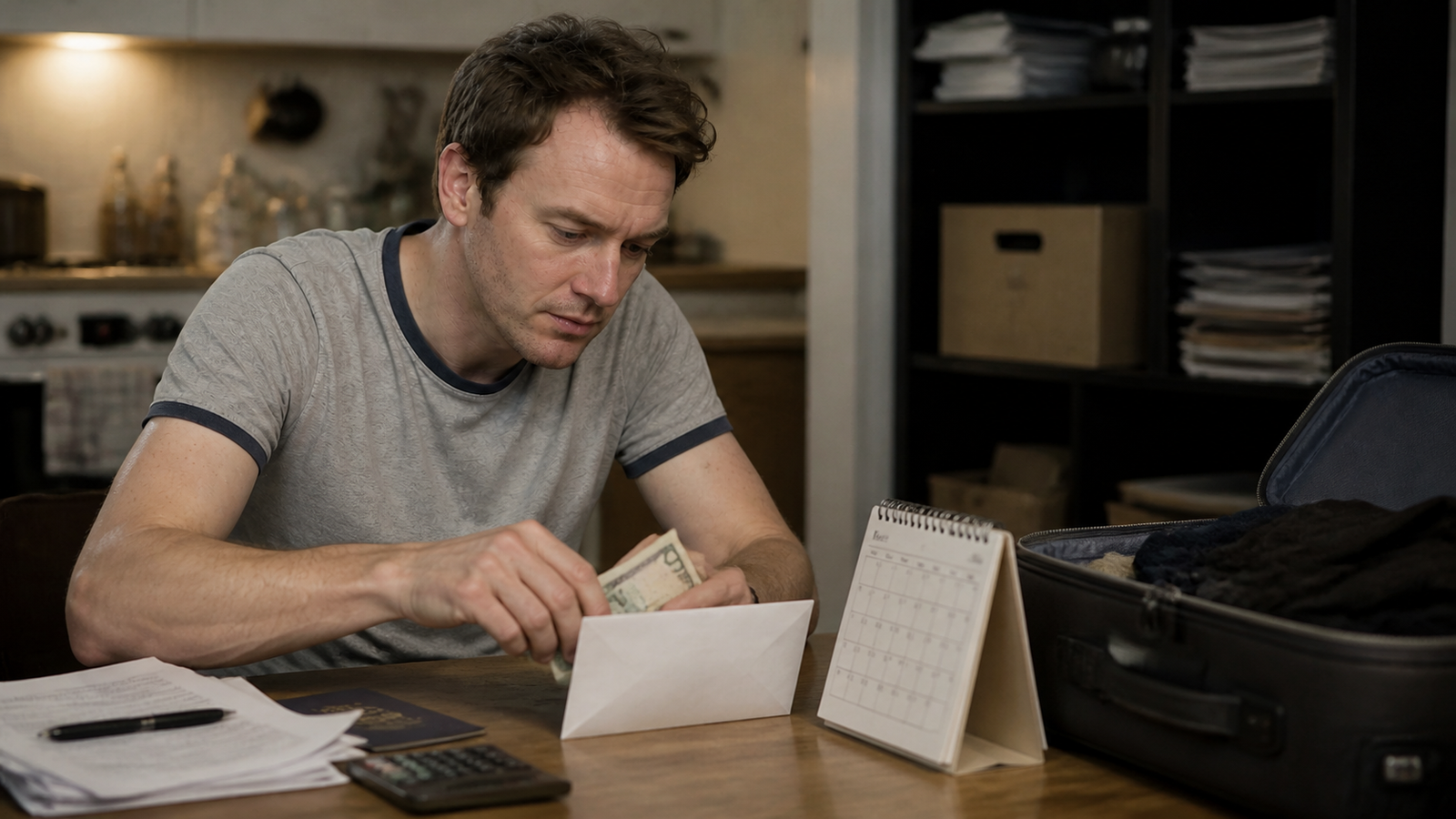 Saving Money for His Return to Thailand