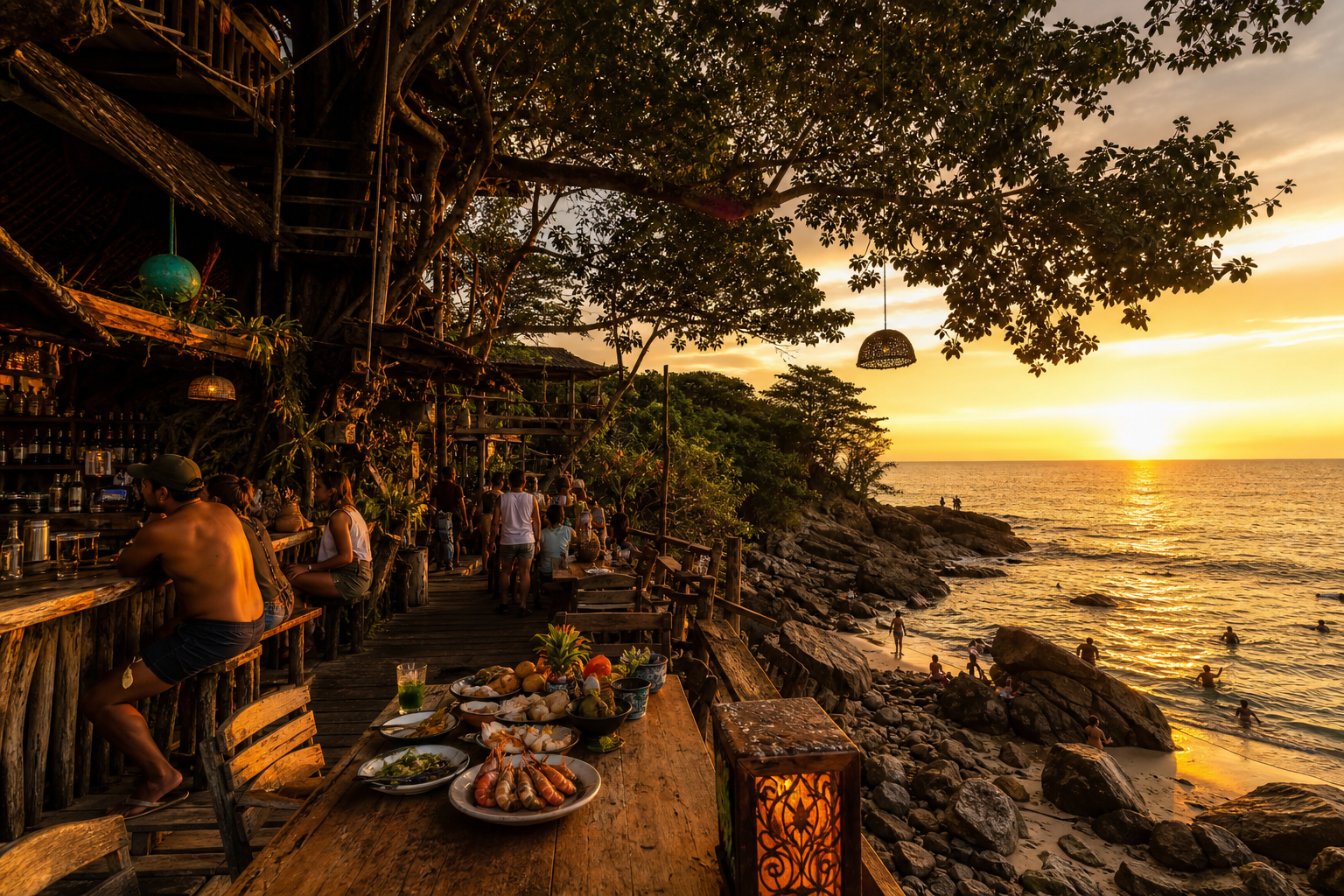 Scab Bar at Kata Beach, Phuket