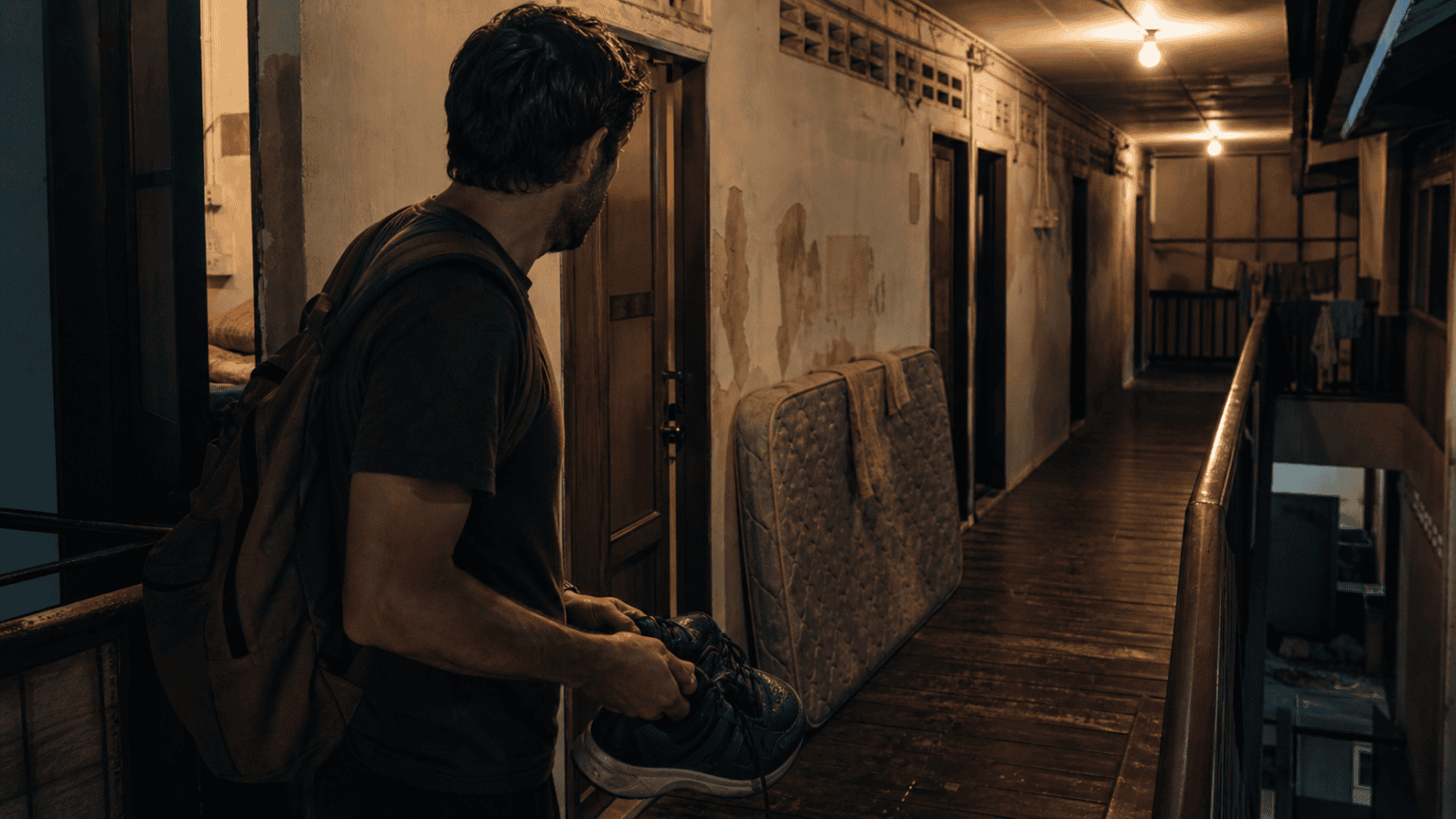 Searching the Upstairs Rooms