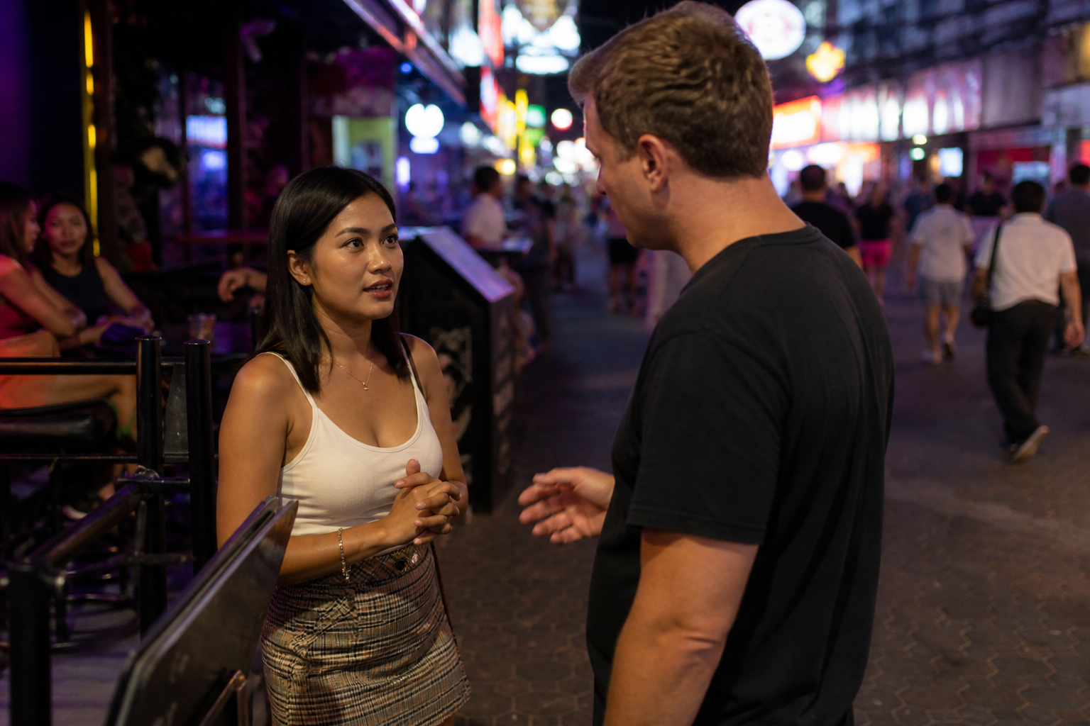 3. She Pushes for Bar Fines or Going Back Quickly Without Getting to Know You