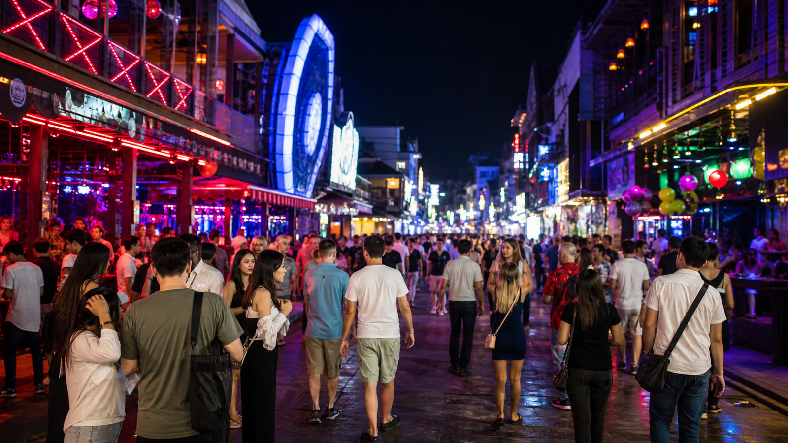 Soi Cowboy and Walking Street Turned into Sightseeing Zones