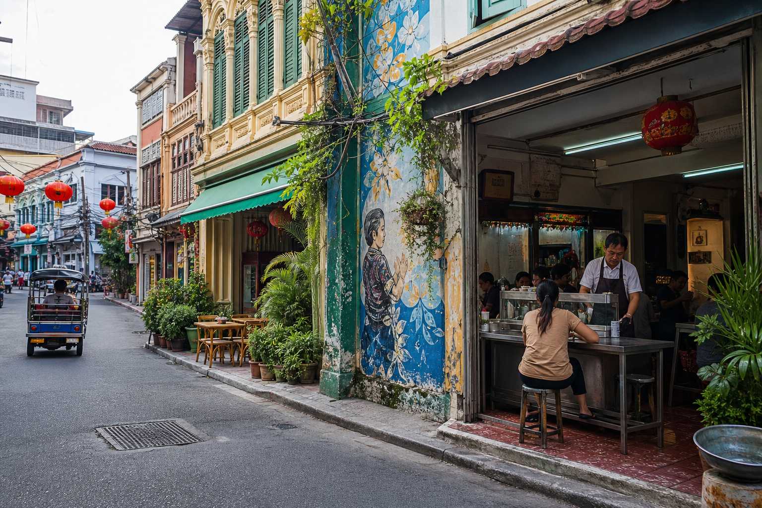 Soi Wat Road and Ba Hao in Bangkok Chinatown