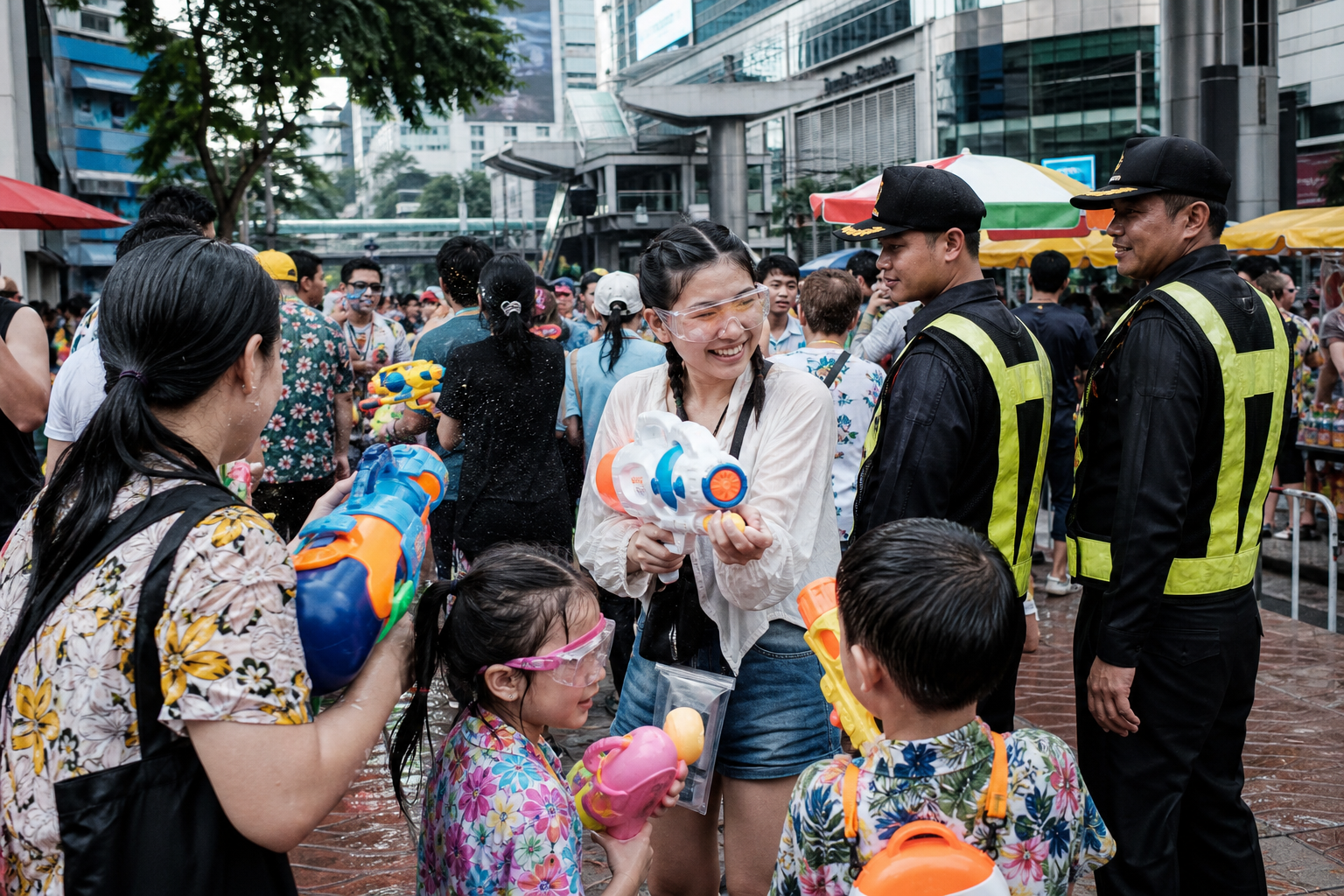 Staying Safe in a Crowded Water Festival