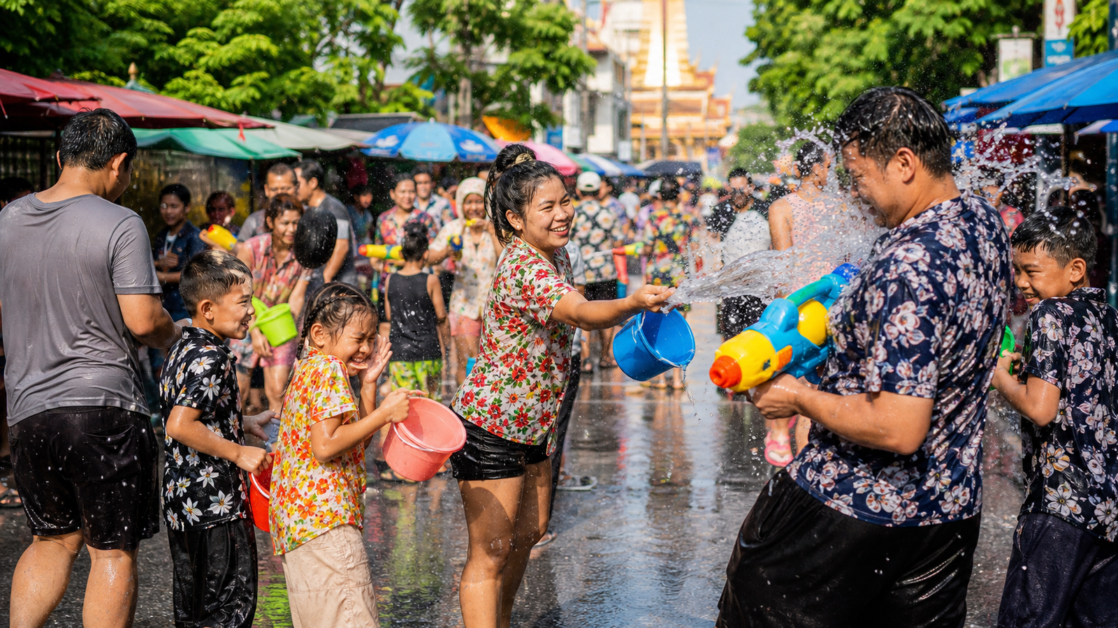 4. Songkran The Nationwide Water Fight
