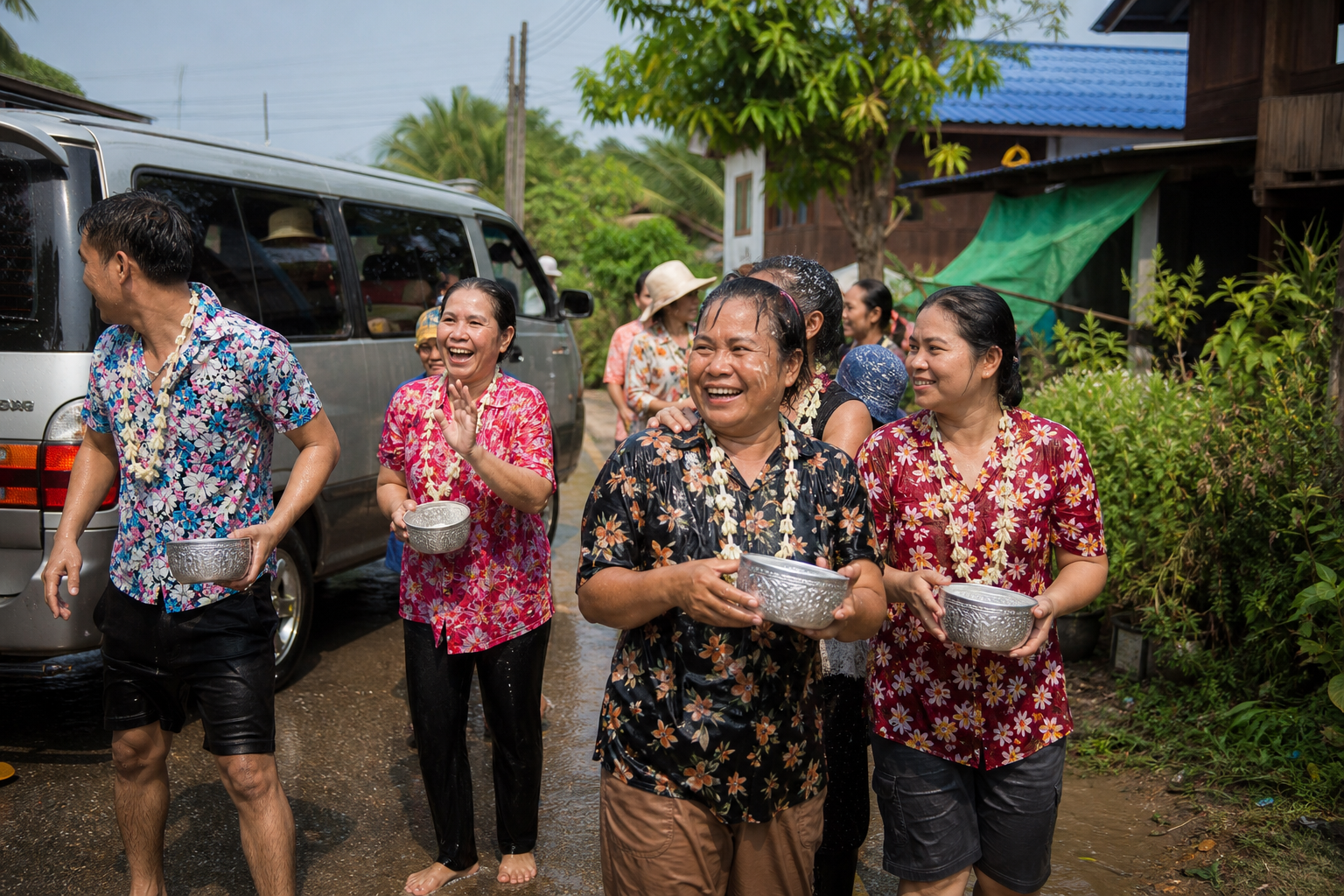 Songkran with Far’s Family in Rural Chiang Rai