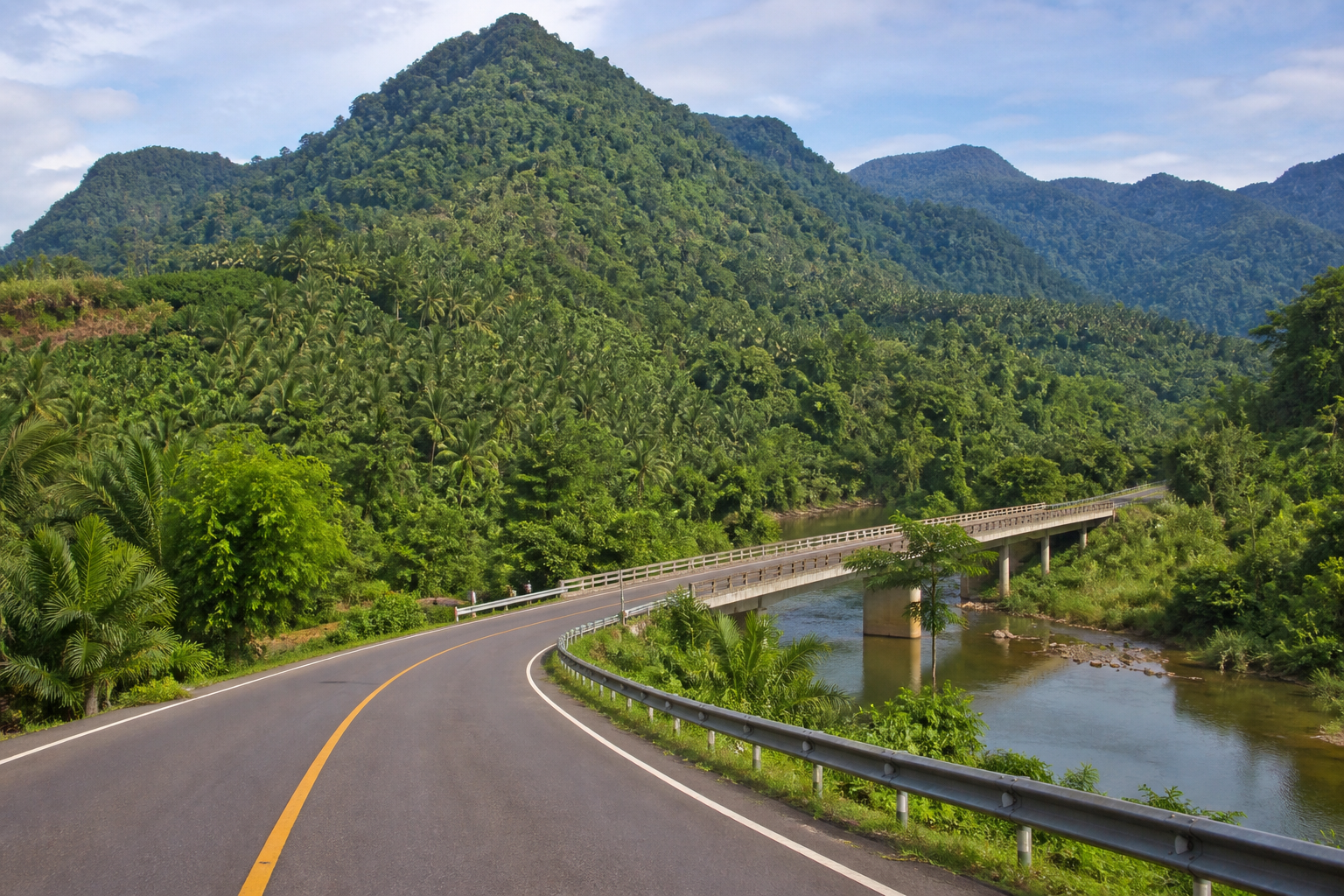 Exploring Roads, Bridges, and Rural Scenery