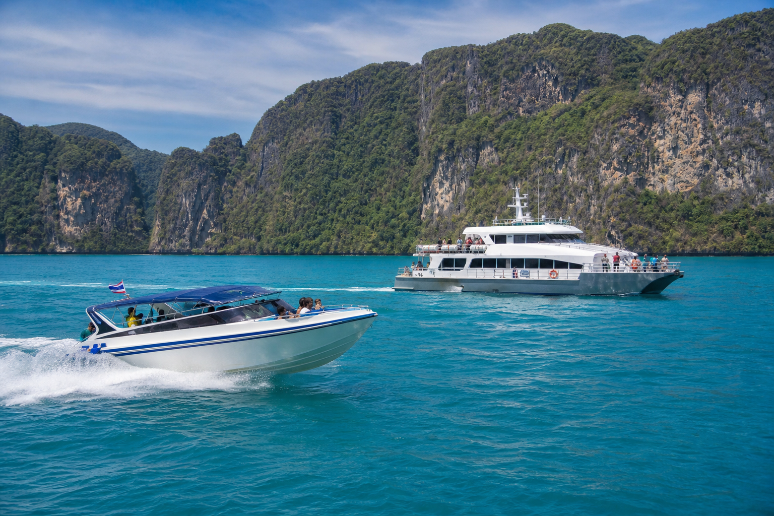 Speedboats or Ferries to Koh Phi Phi
