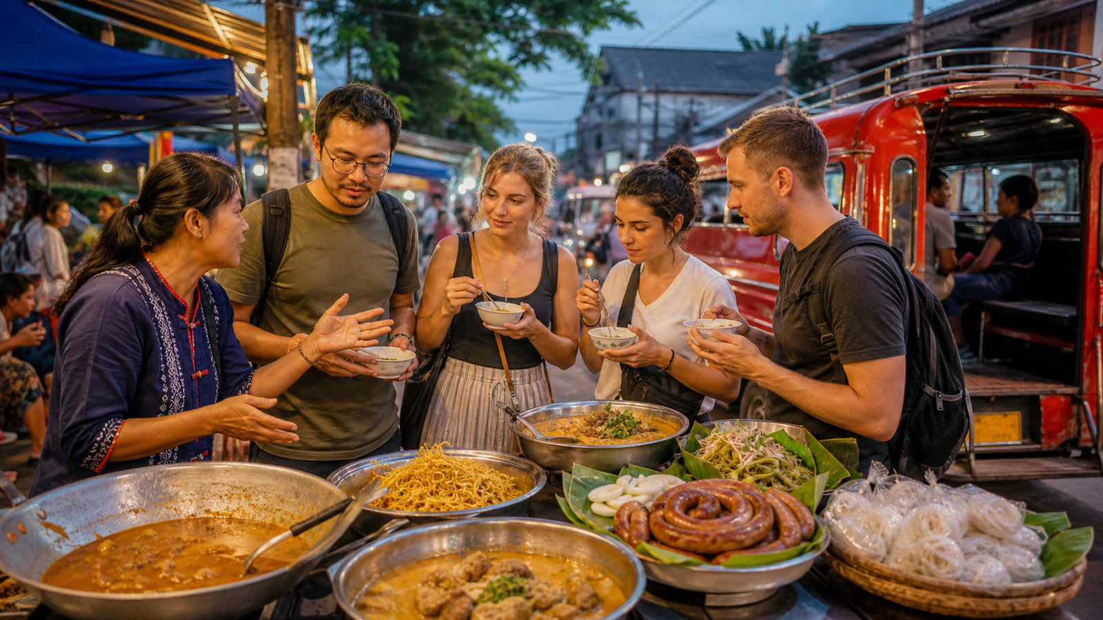 Story 1: A Local Food Tour in Chiang Mai