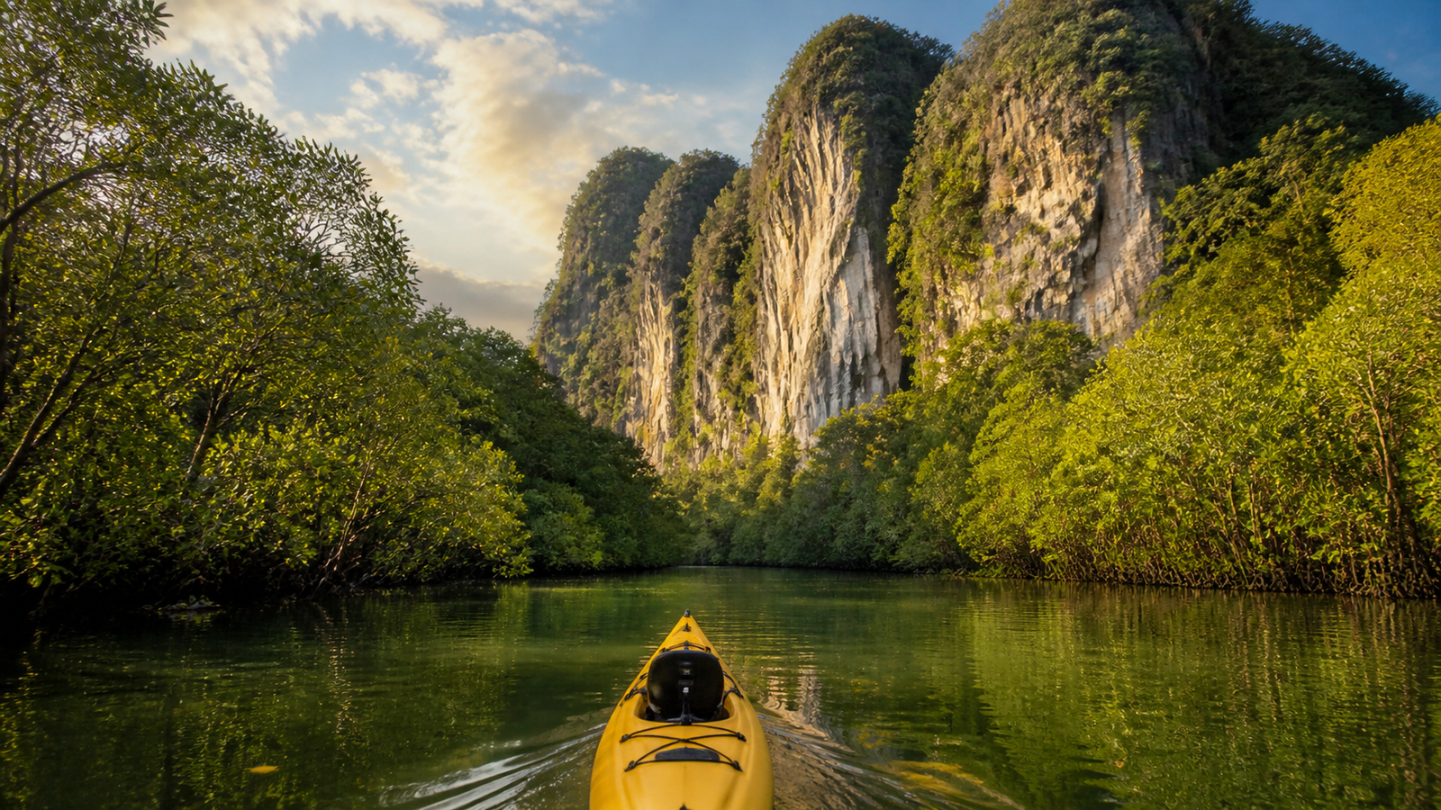 Story 1: Kayaking Through Ao Thalane