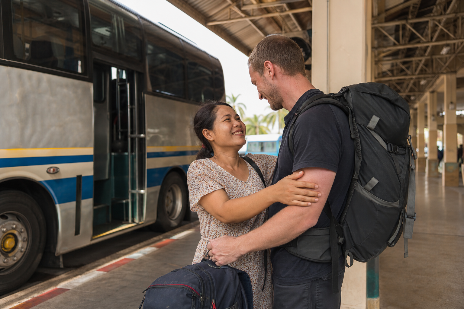 Story 1: Kip's 20-Hour Bus Ride and April 2024 Trip