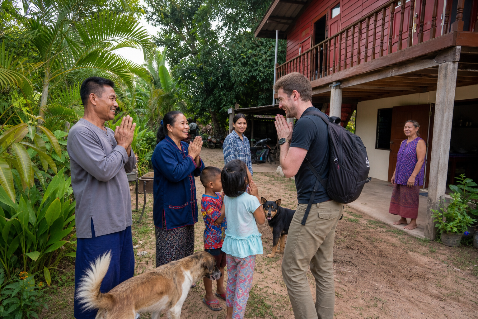 Story 1: Meeting May's Family at Her Isaan Home