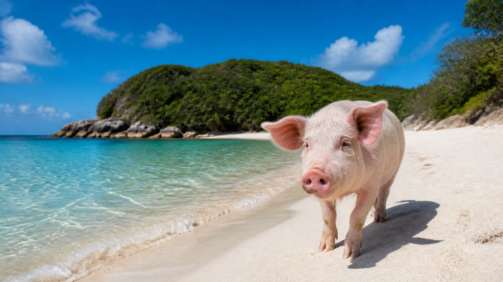 Story 10: Visit Pig Island Koh Mat Sum