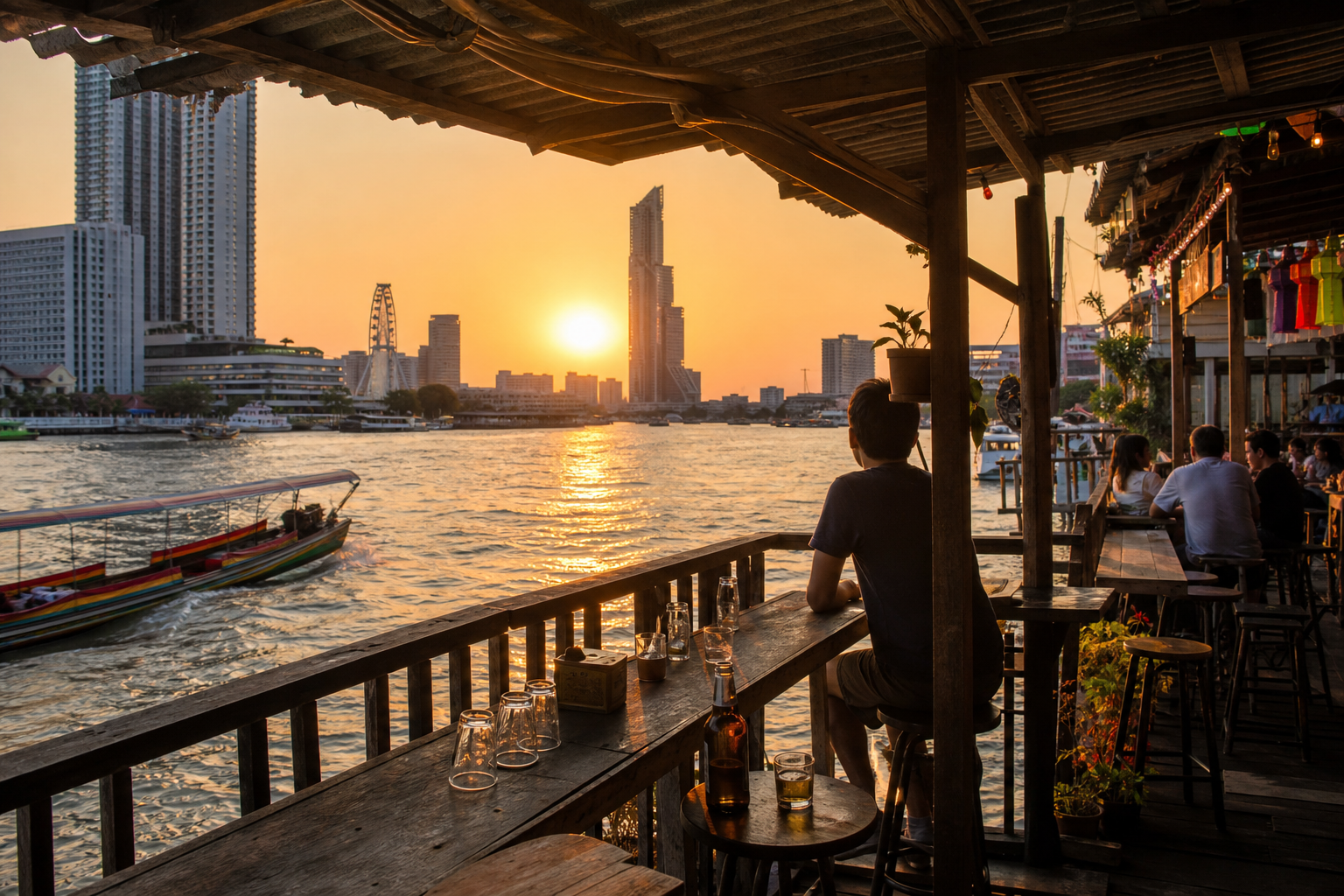 Story 11 Jack's Bar on the Chao Phraya River