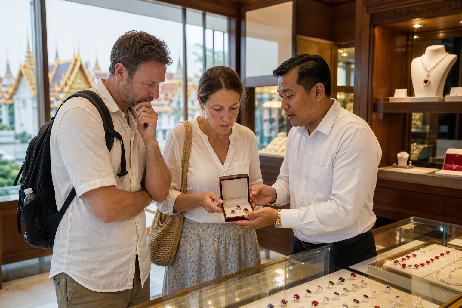Story 2 The Bangkok Gem Scam at the Grand Palace