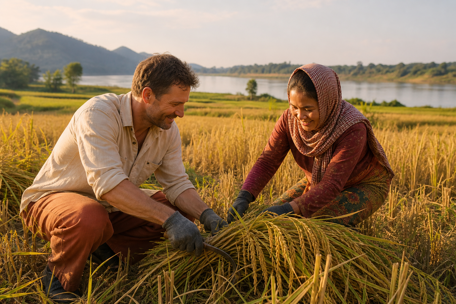 Story 3 Lamai The Farm Girl by the Mekong River