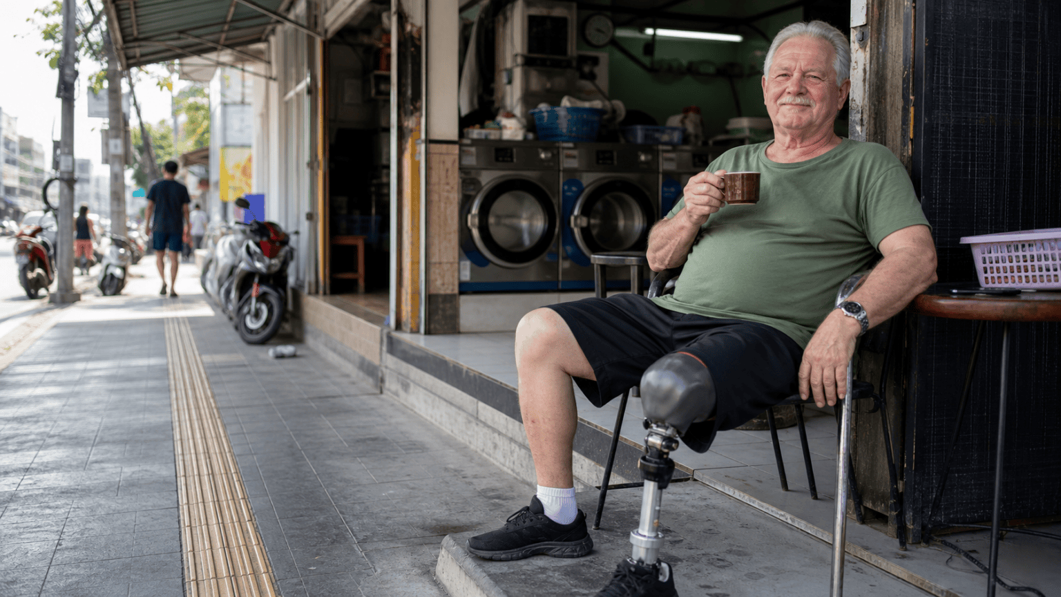 Story Three: The Vietnam Vet Who Lost His Leg — But Not in the War