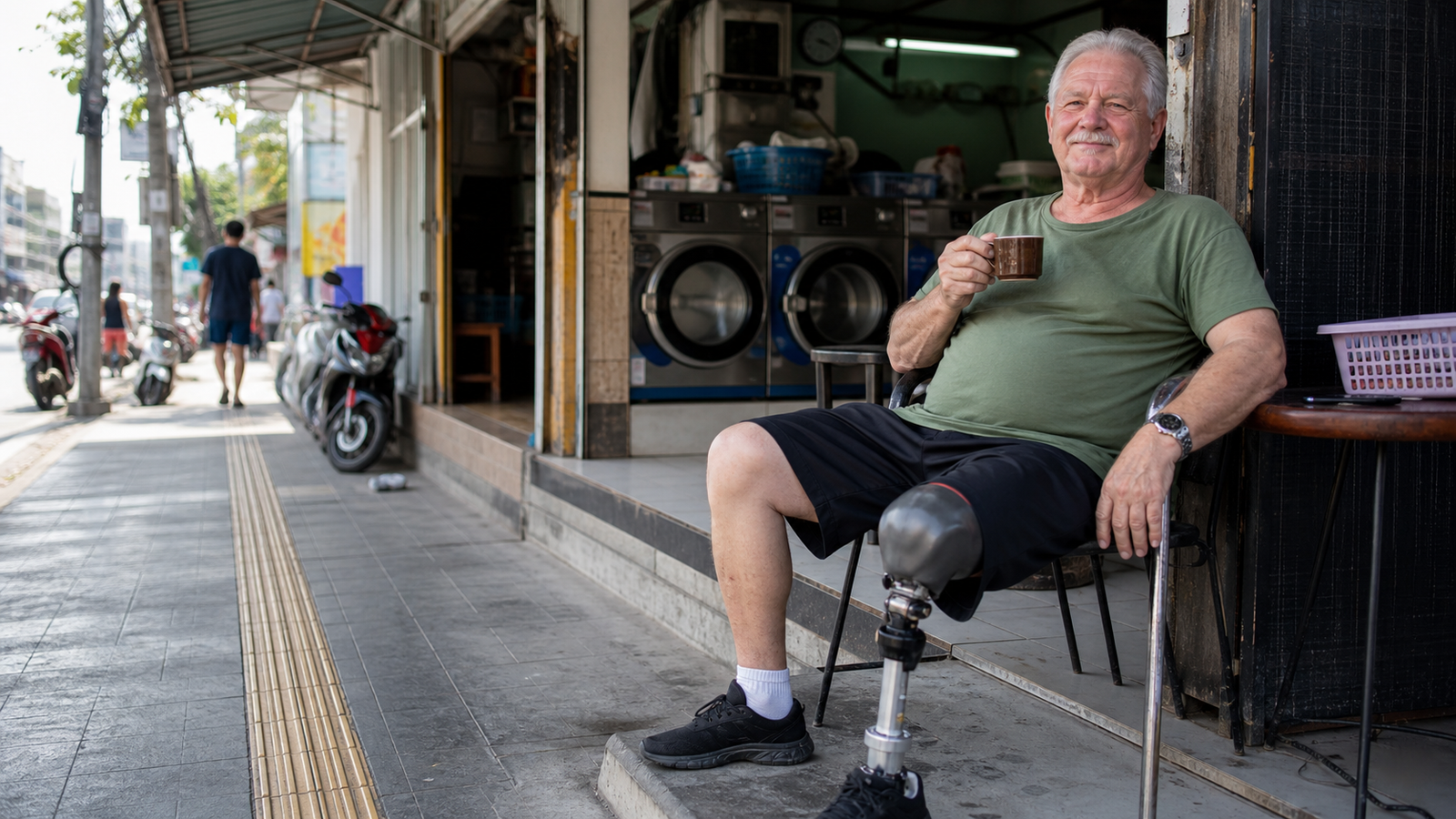 Story Three: The Vietnam Vet Who Lost His Leg — But Not in the War