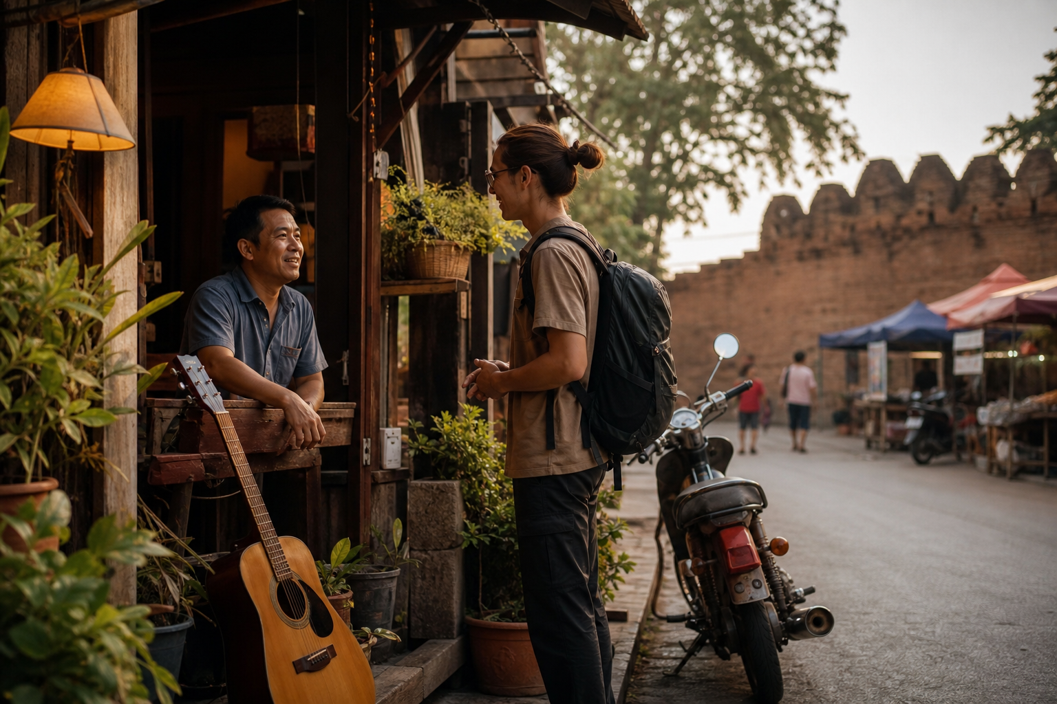 Story #4 Continued: Pun in the Chiang Mai Guesthouse