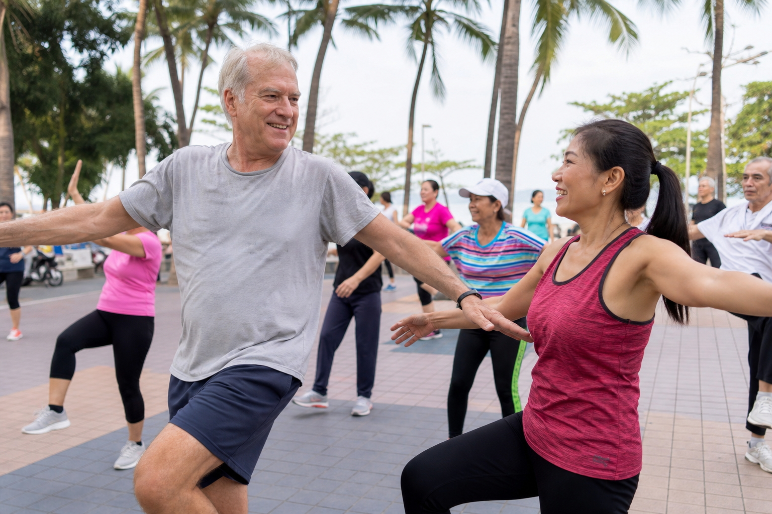 Story 4 Group Aerobics and Pattaya Tips