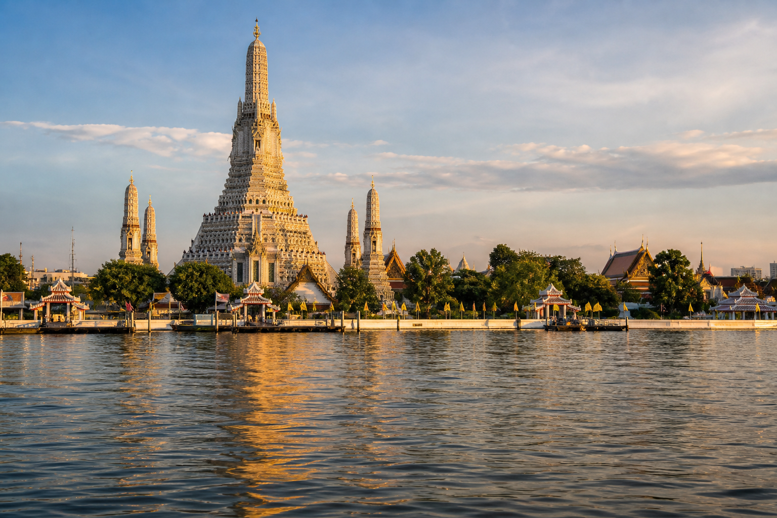 Story 4 Wat Arun from Across the River