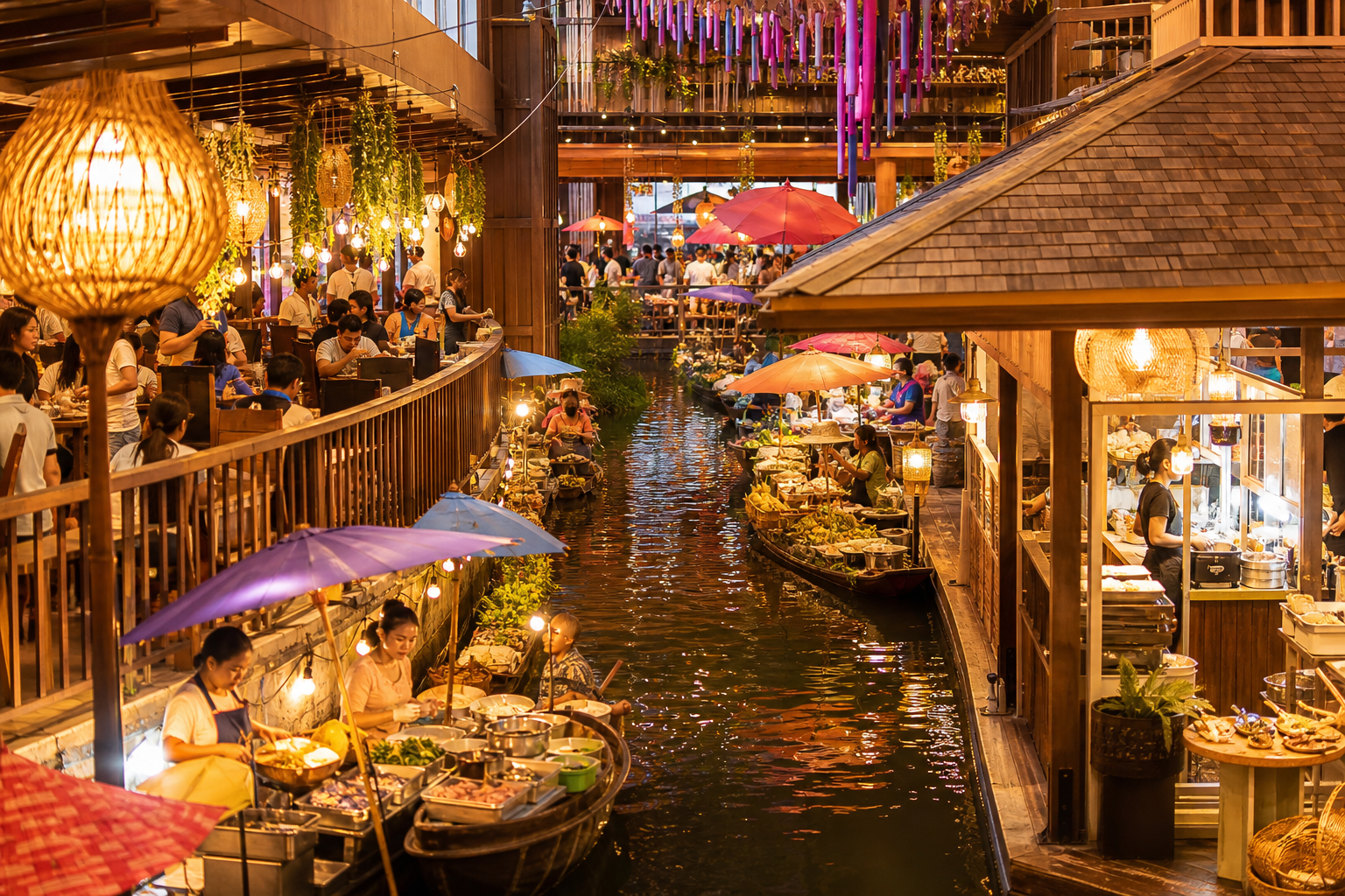 Story 5 ICONSIAM Food Court and Indoor Floating Market