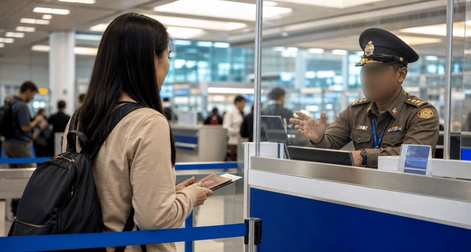 Story #5 Overstaying by One Day: A Kind Officer and a Warning