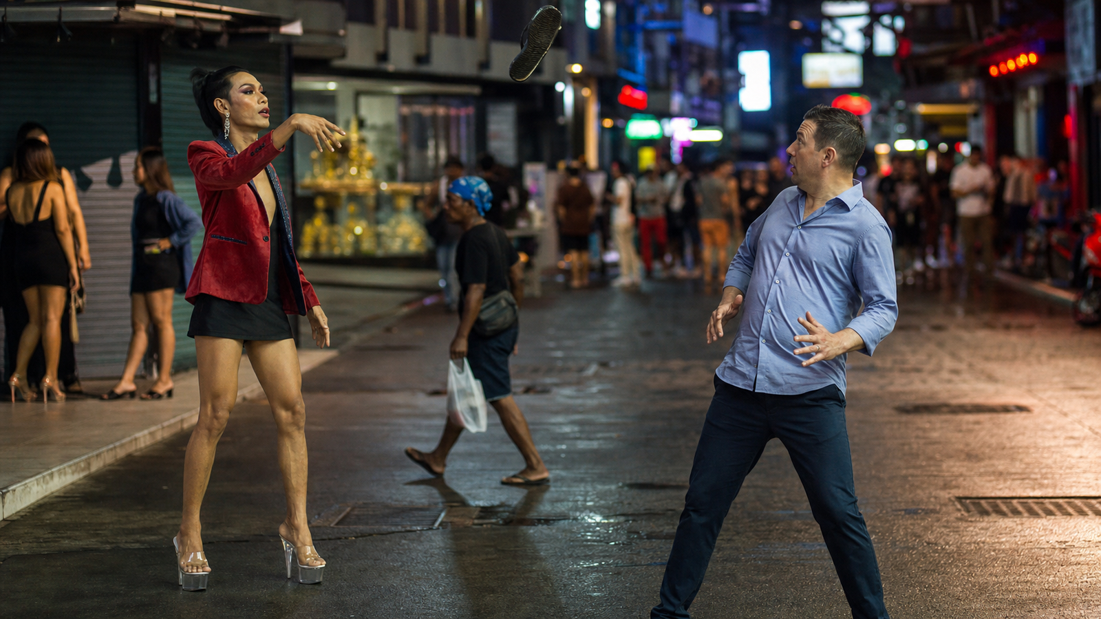 Story Four: The Late Night Argument That Ended with a Flying Shoe