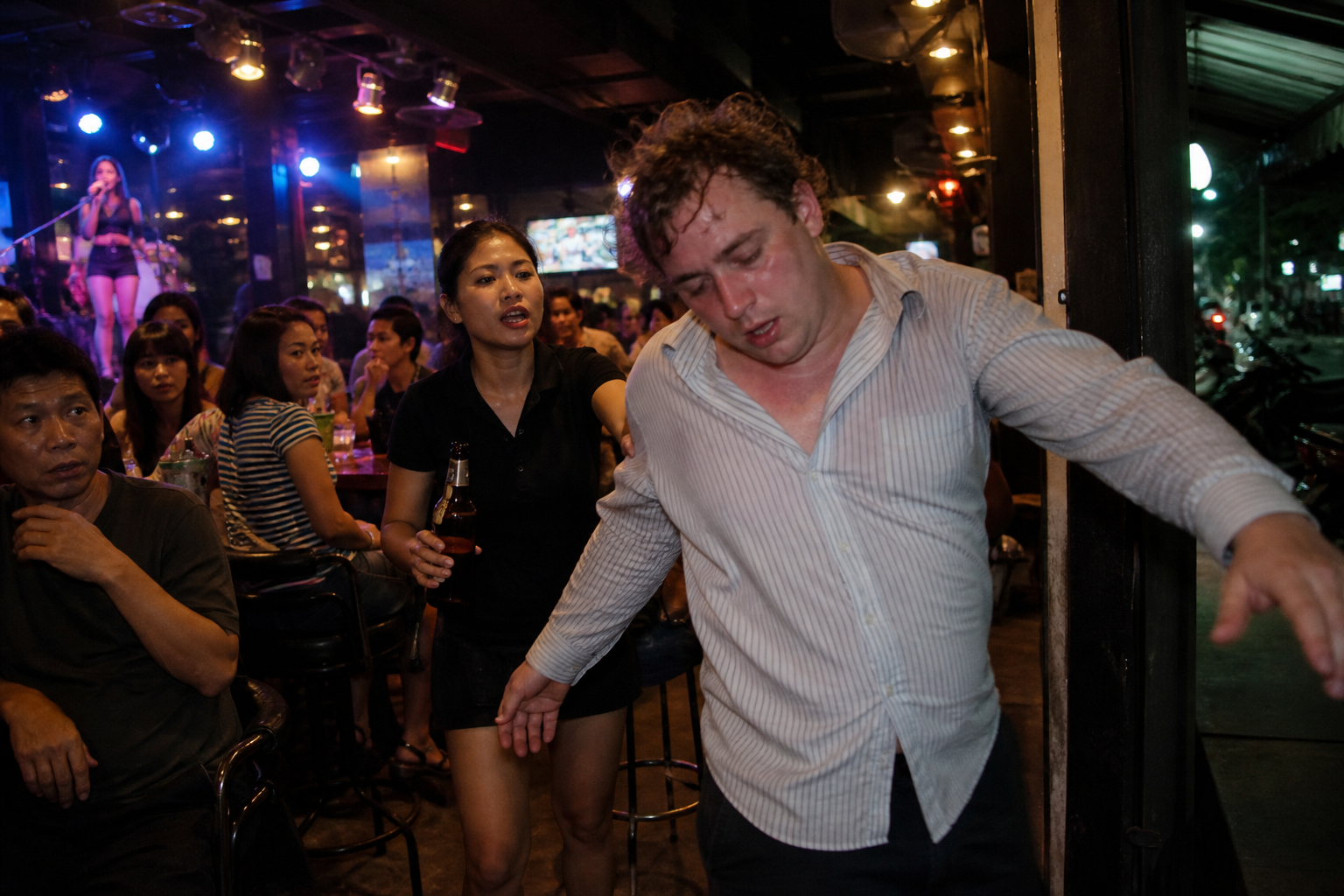 Story One The Drunk Jerk in the Go Go Bar