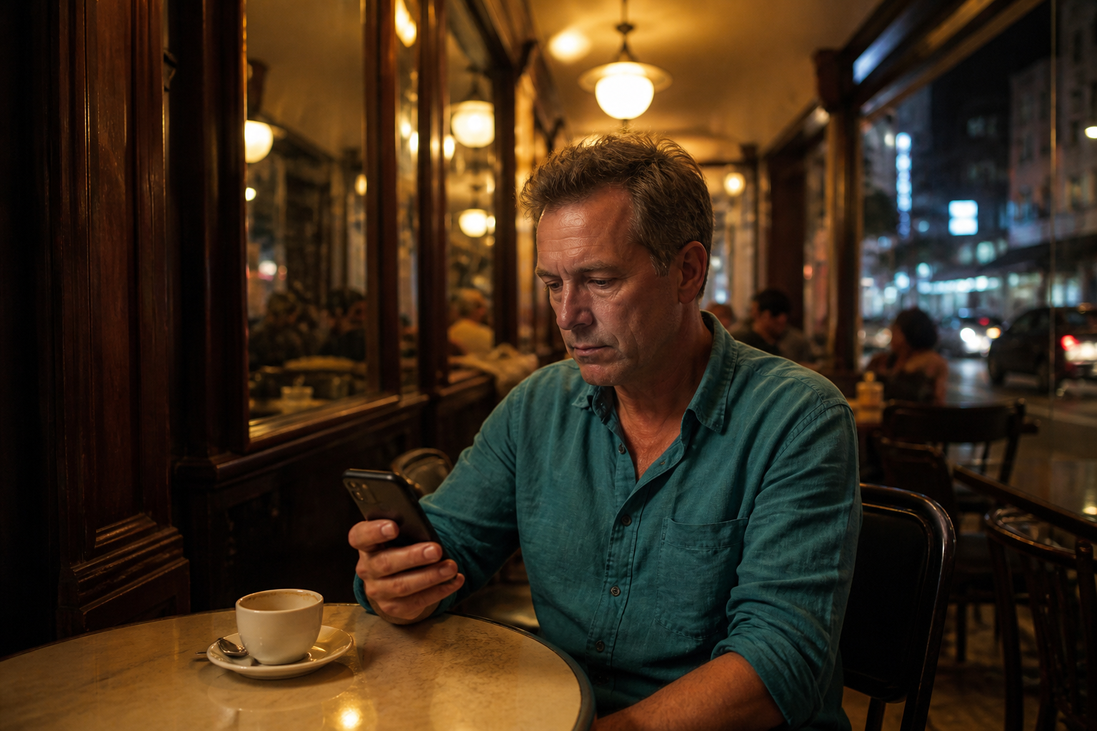 Story Six The Thermae Café A Short Stay and A Late Night Phone Call