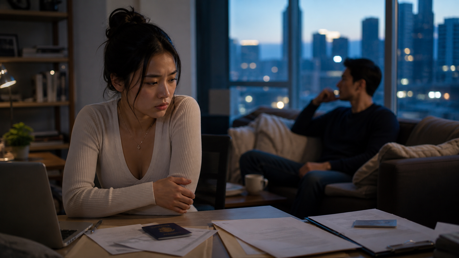 Story Two: The Thai student in Los Angeles, Looking for a Green Card