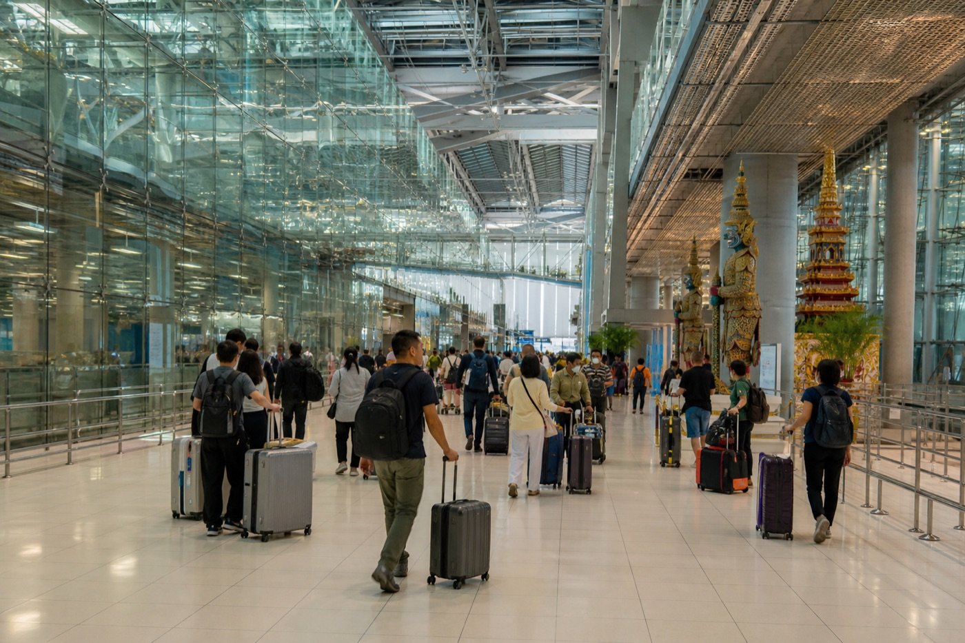 Suvarnabhumi Airport Lower Level Facilities