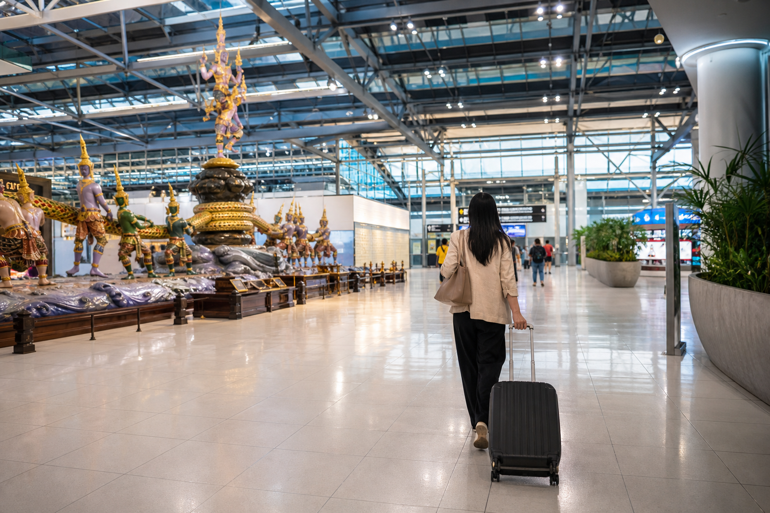 Fast Arrival at Suvarnabhumi