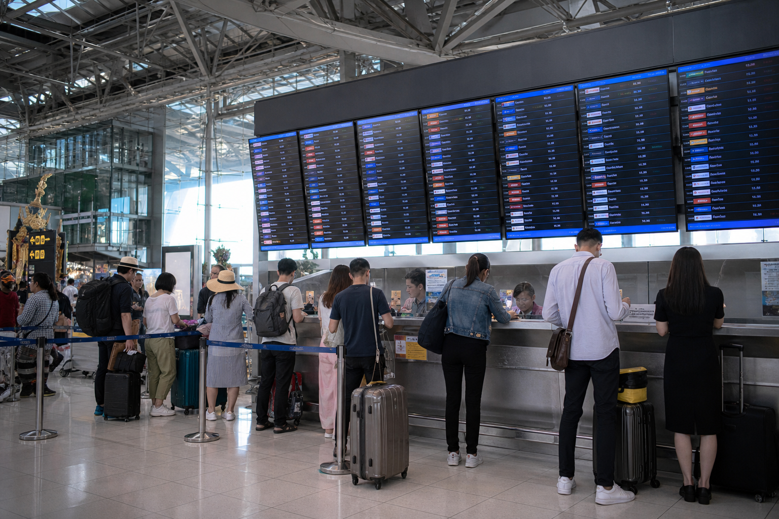 Suvarnabhumi Airport And Rainy Season Travel