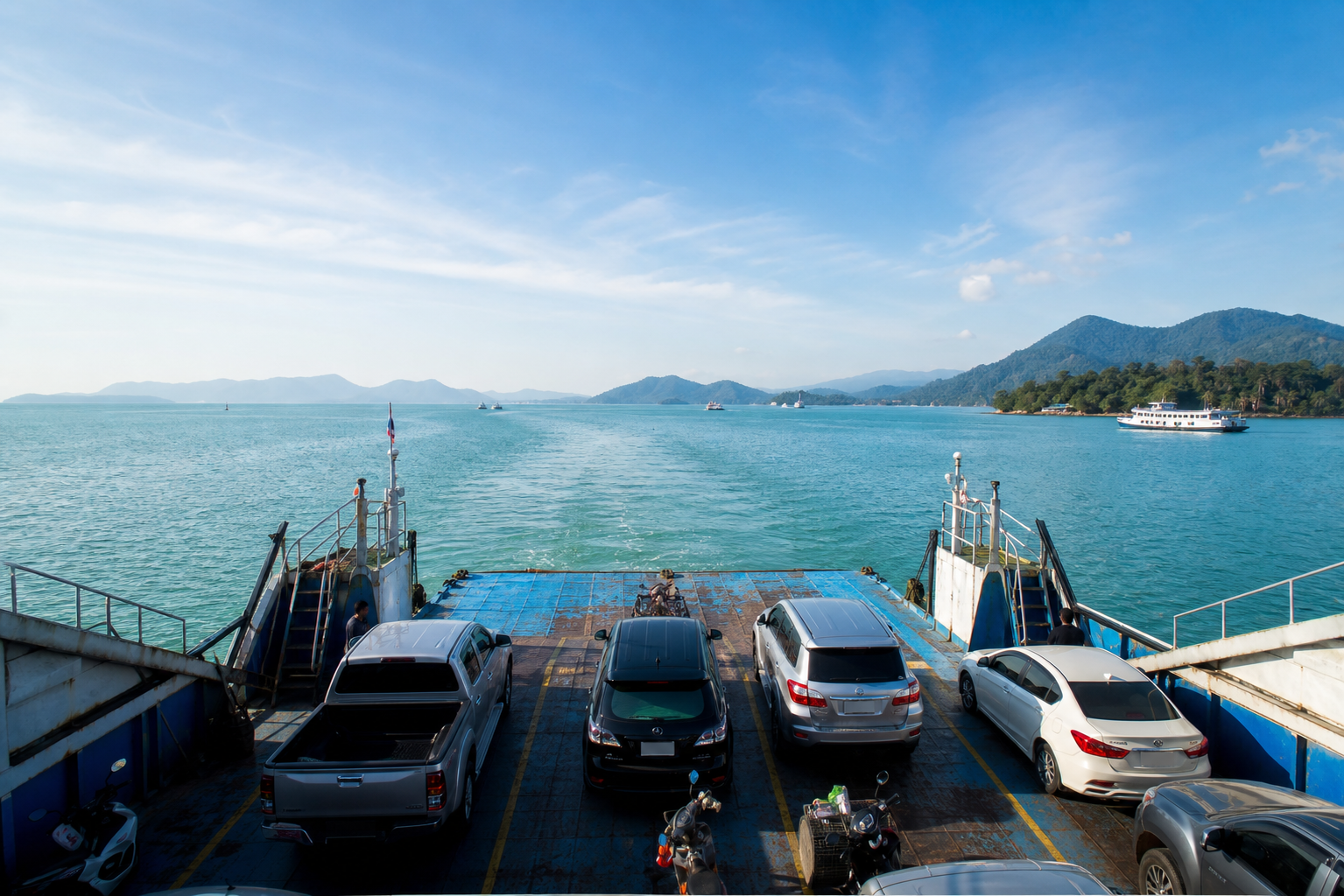 Taking the Ferry to Koh Chang