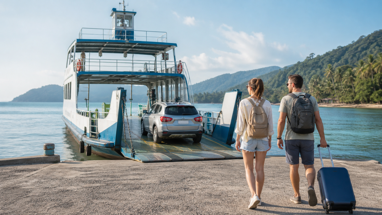 Taking the Ferry to Koh Chang