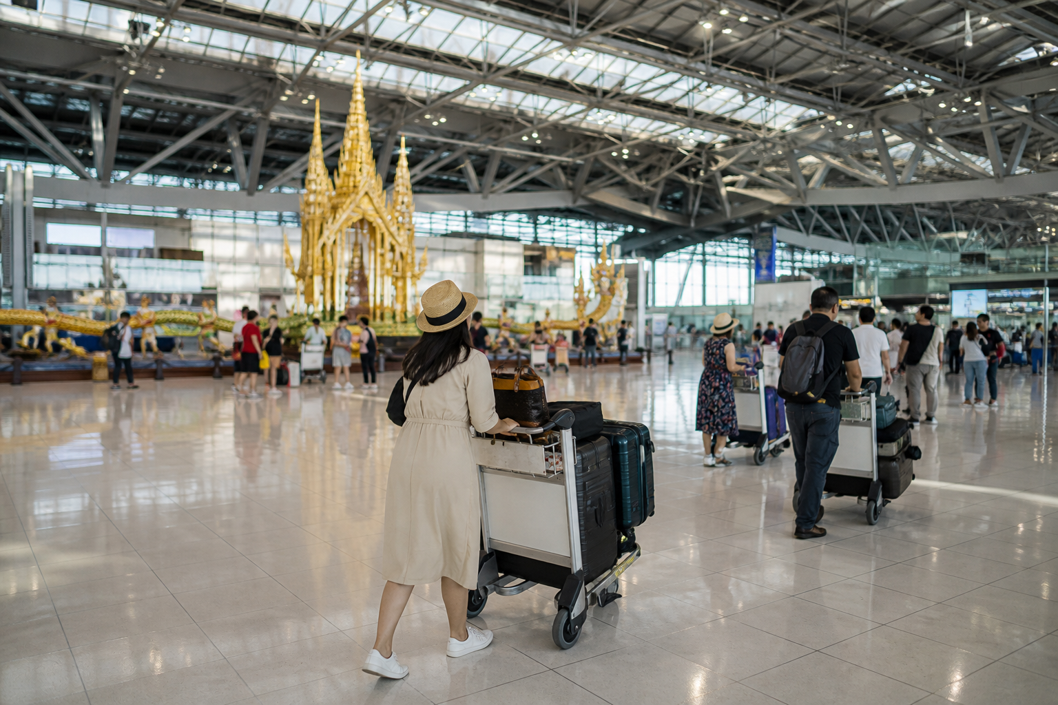 Plan Around Bangkok Airport and Baggage