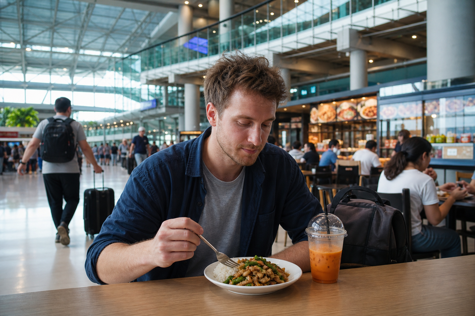 Allow Time for Food and Connections