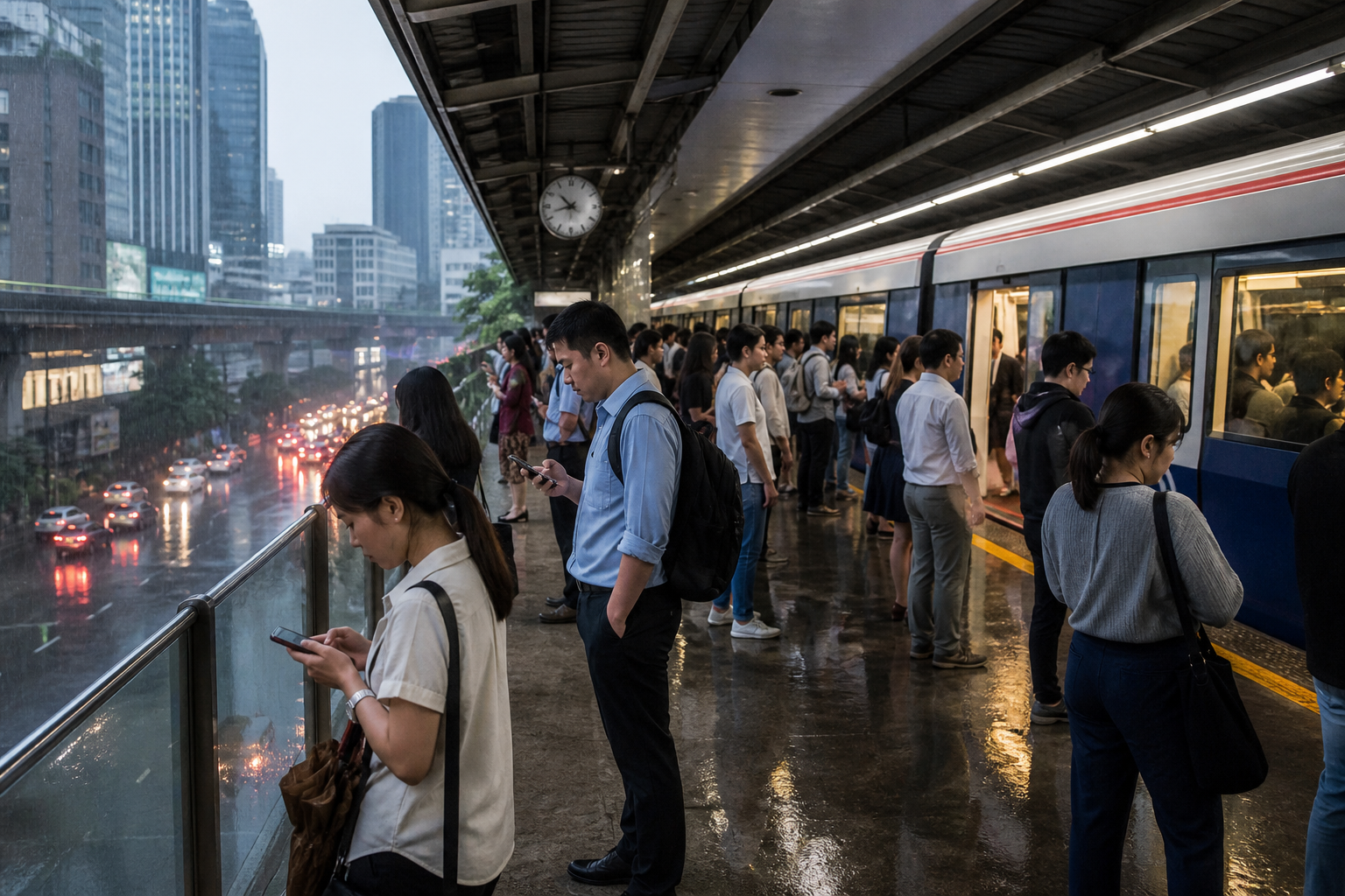 Use Public Transit During Storms